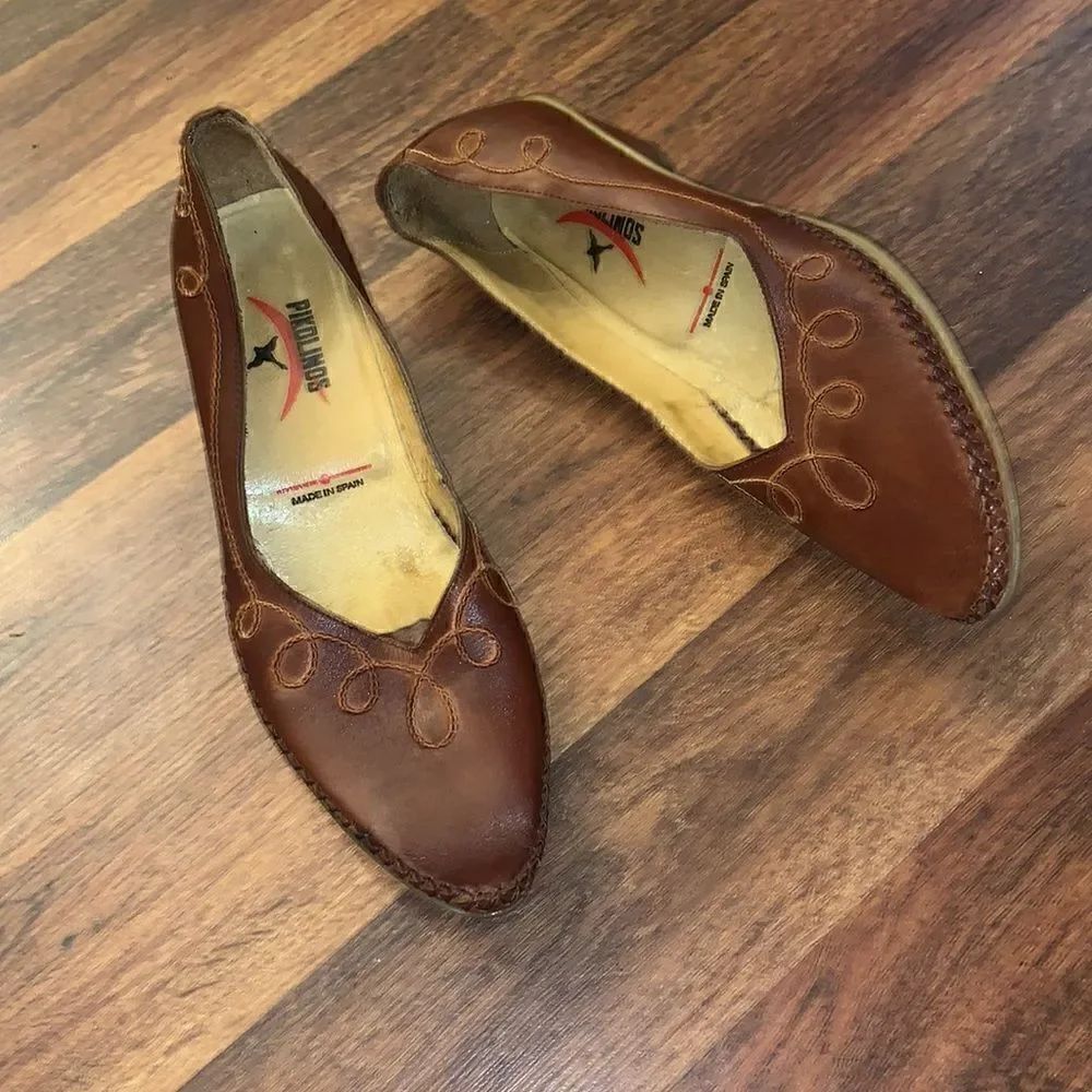 PIKOLINOS BROWN LEATHER  - Picture 4 of 8